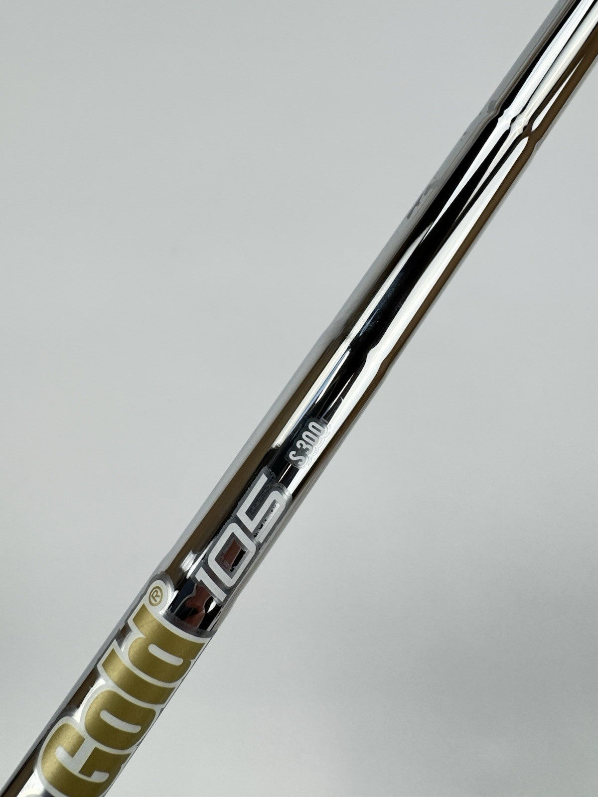 Dynamic Gold 105 Iron Shaft S300 Stiff Flex Steel 35.25” /0.355 Tapered /316865