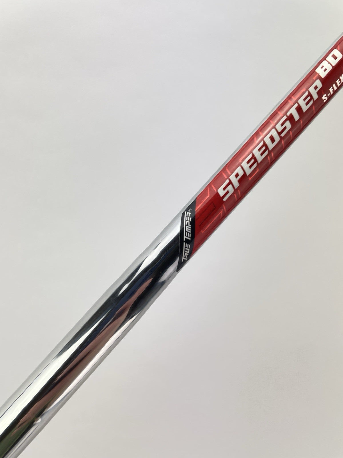 True Temper SpeedStep 80 Iron Shaft Stiff Flex Steel 35.25”/0.370 Parallel/288382