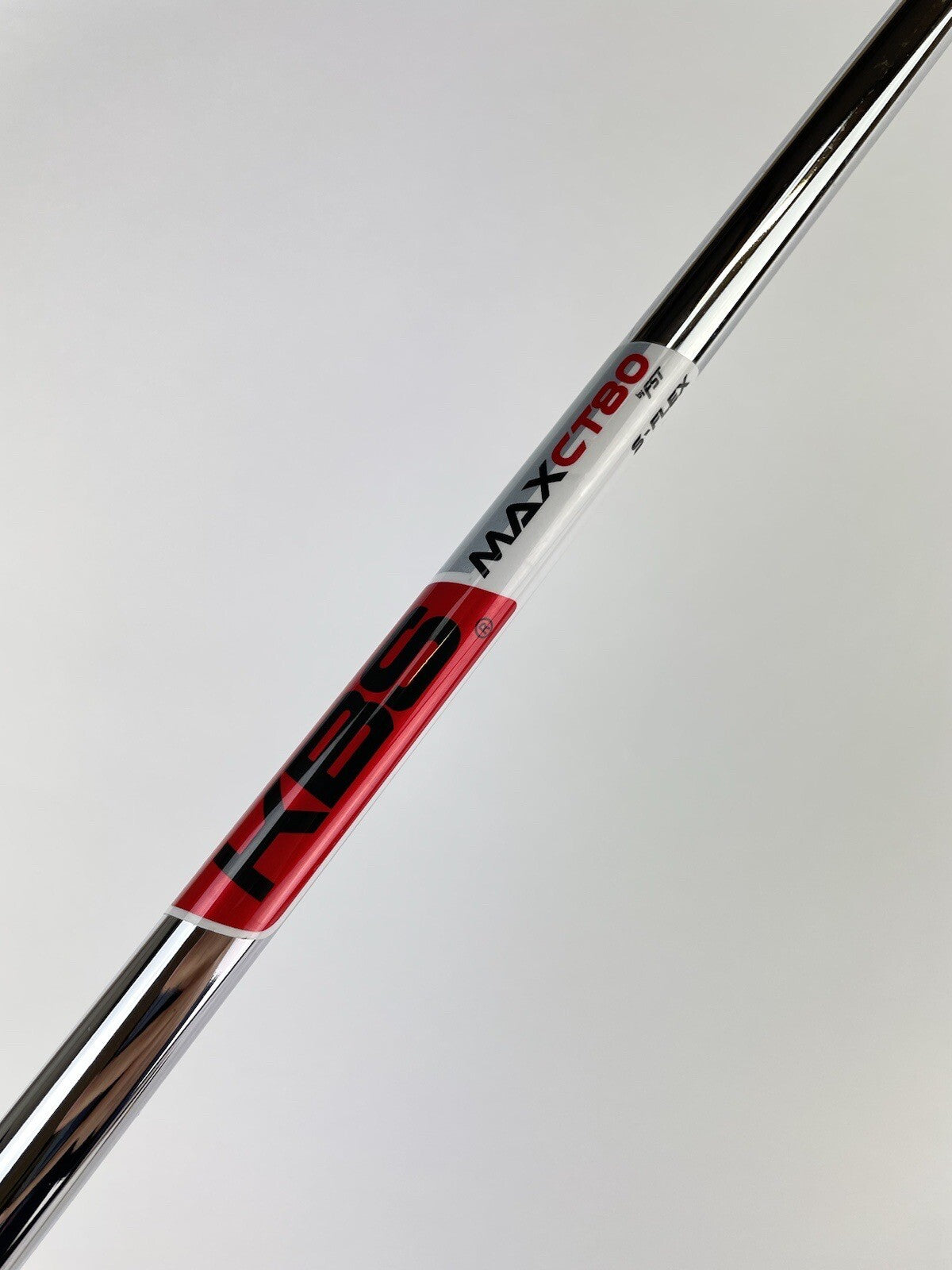KBS Max Iron Shaft CT80 Stiff Flex Steel 35” /0.370 Parallel /123730