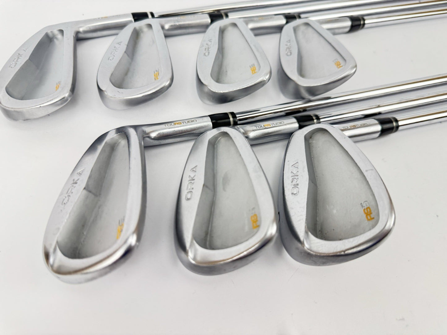 Orka RS5 Irons 4-PW Regular Flex Steel /Right Handed /New Grips /317661