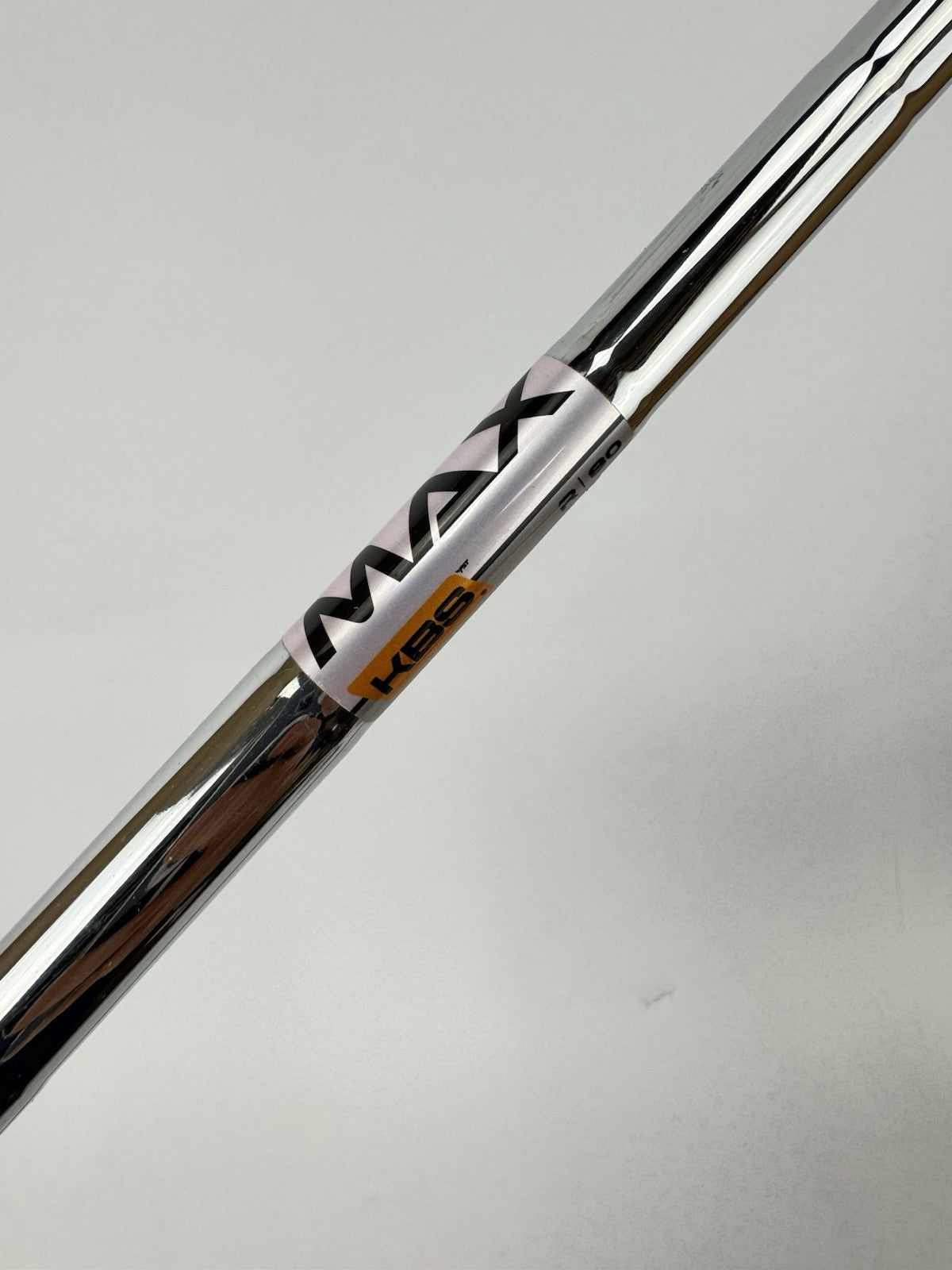 KBS Max 80 Iron Shaft Regular Flex Steel 35.5” /0.370 Parallel /353270