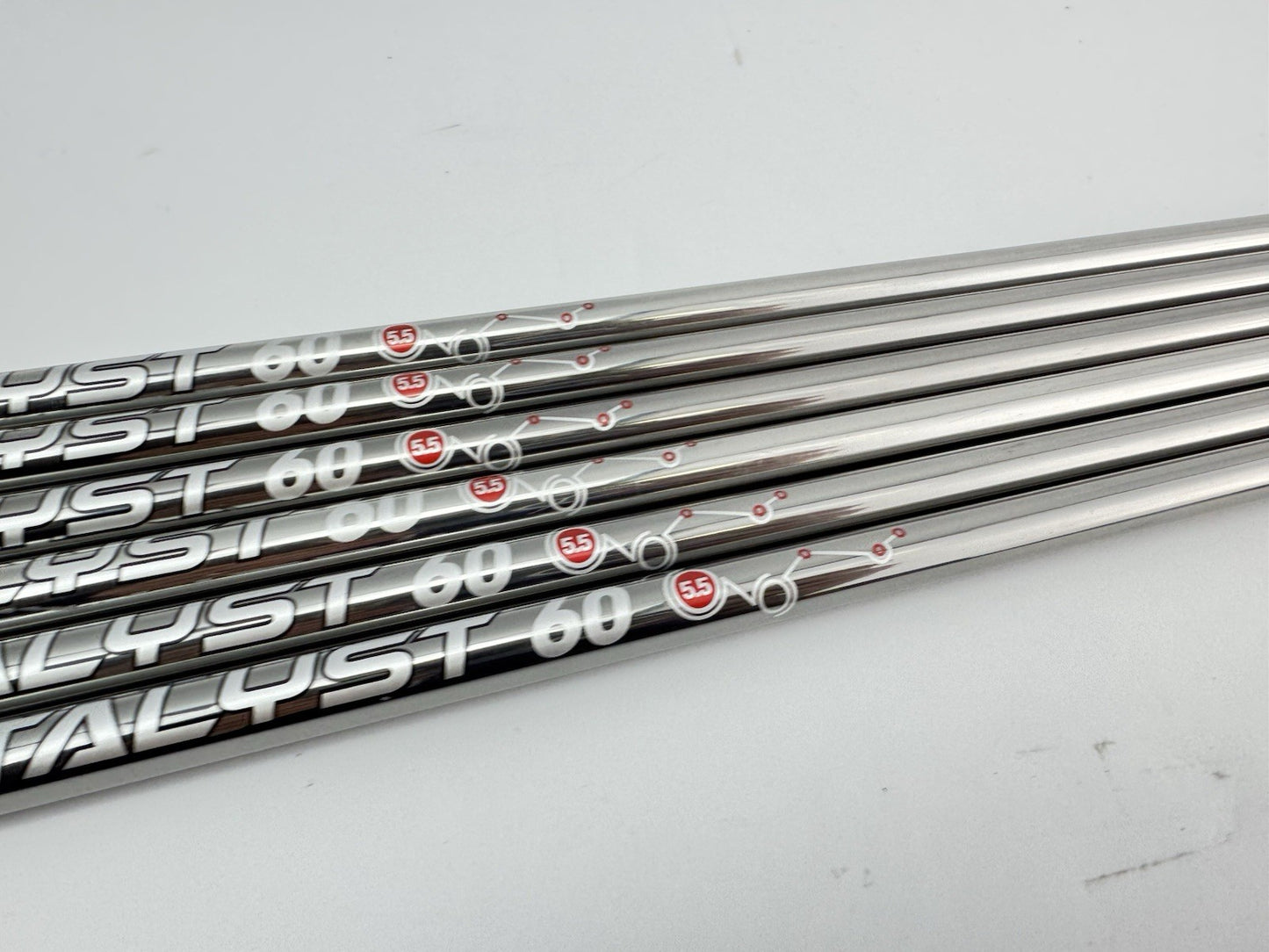 Catalyst 60 Iron Shaft Set (6) 5.5 Regular Flex Graphite /0.355 Tapered /336514