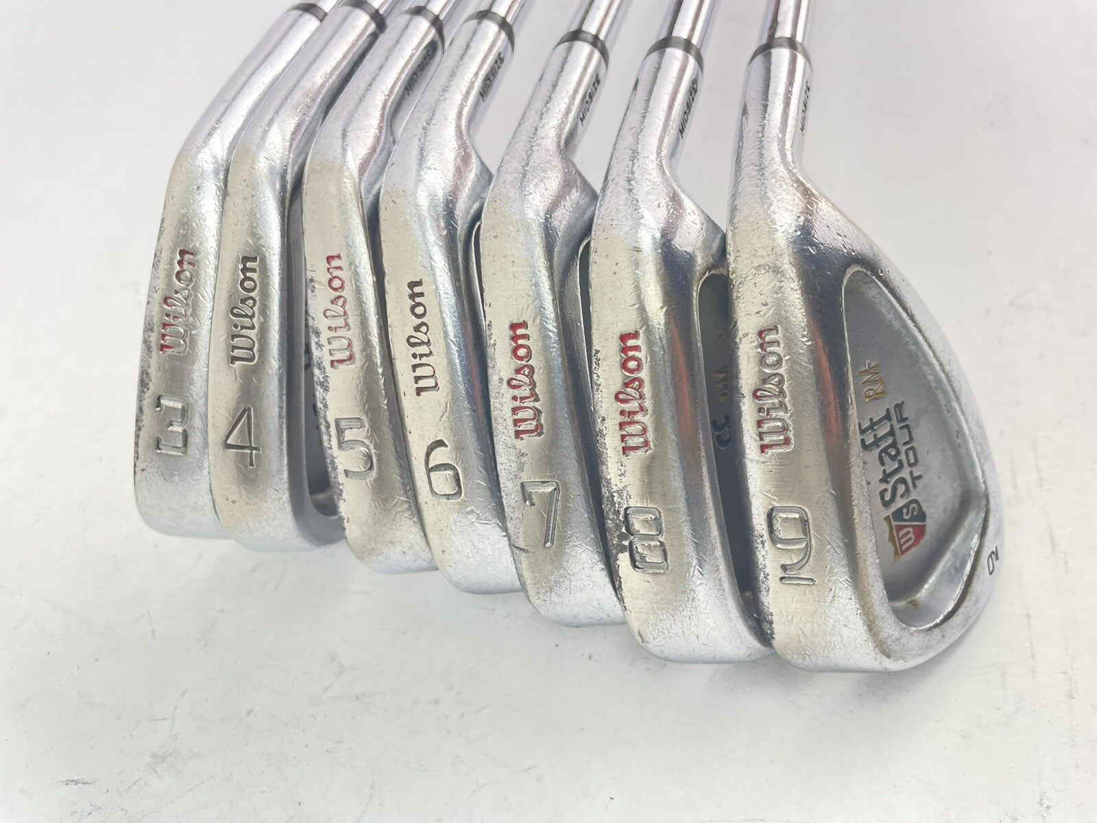 Wilson Staff Midsize Iron Set 3-9 RM Tour Regular Steel /Right /New Grips/1774715