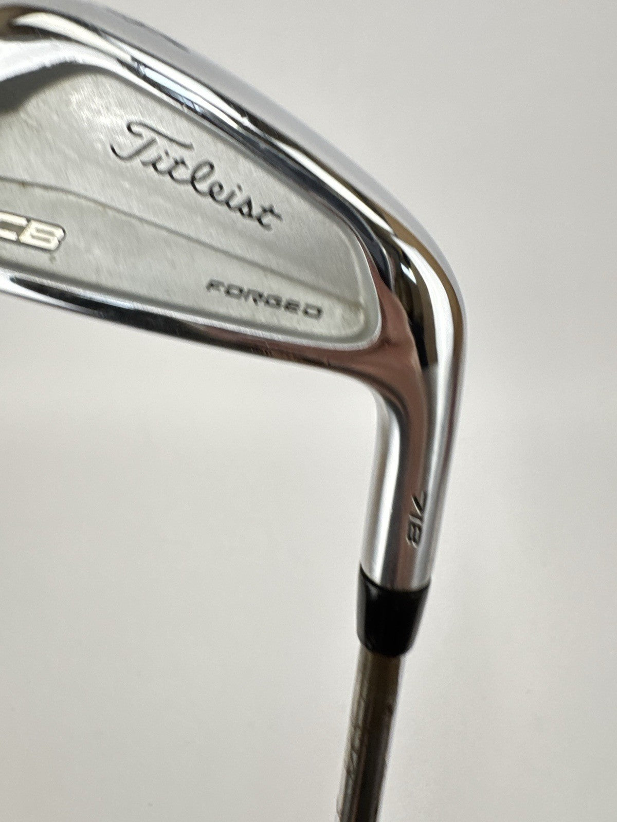 Titleist CB 718 4 Iron 24* Dynamic Gold X100 Extra Stiff Steel +1” /Right /345834