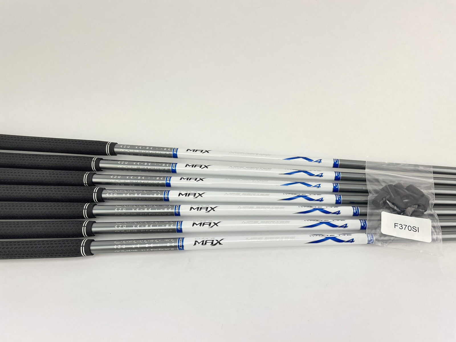 Matrix Senior Iron Shaft Set (7) 4-PW White Tie Graphite/Grips + Ferrules /3252915