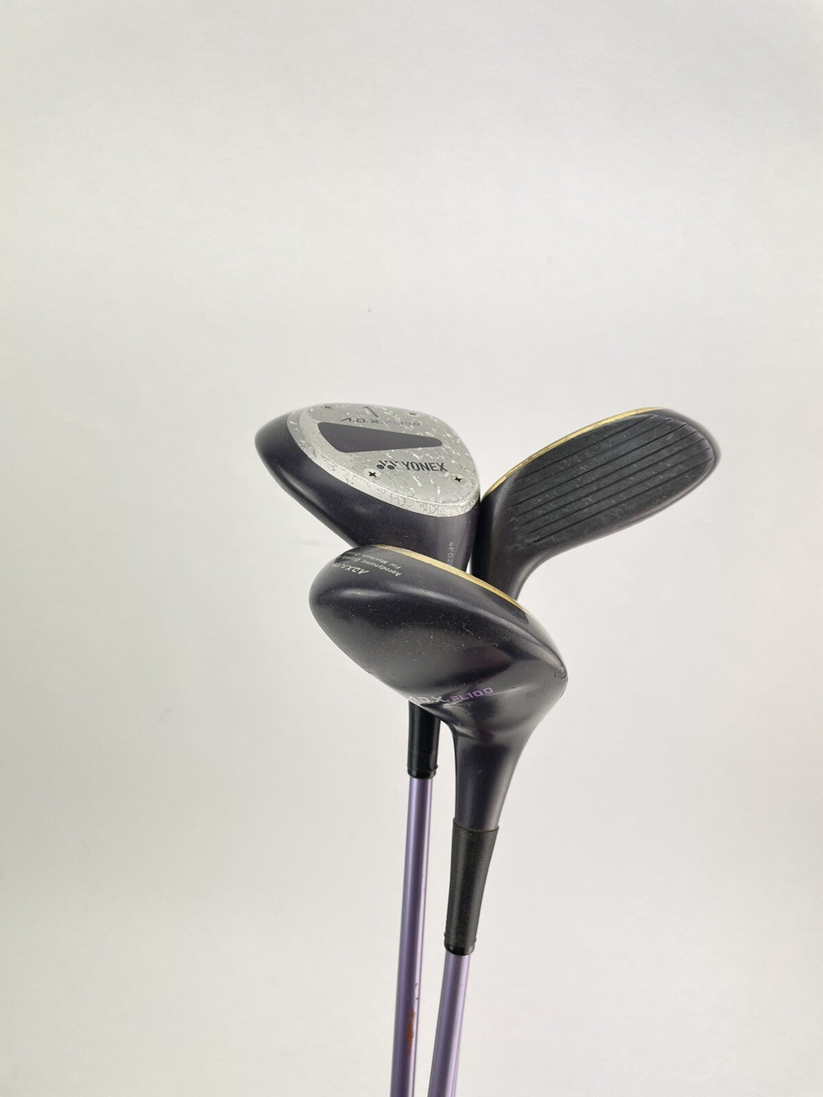 Yonex Driver Fairway Set Ladies Graphite Persimmon Style /Right /Lamkin /1756410