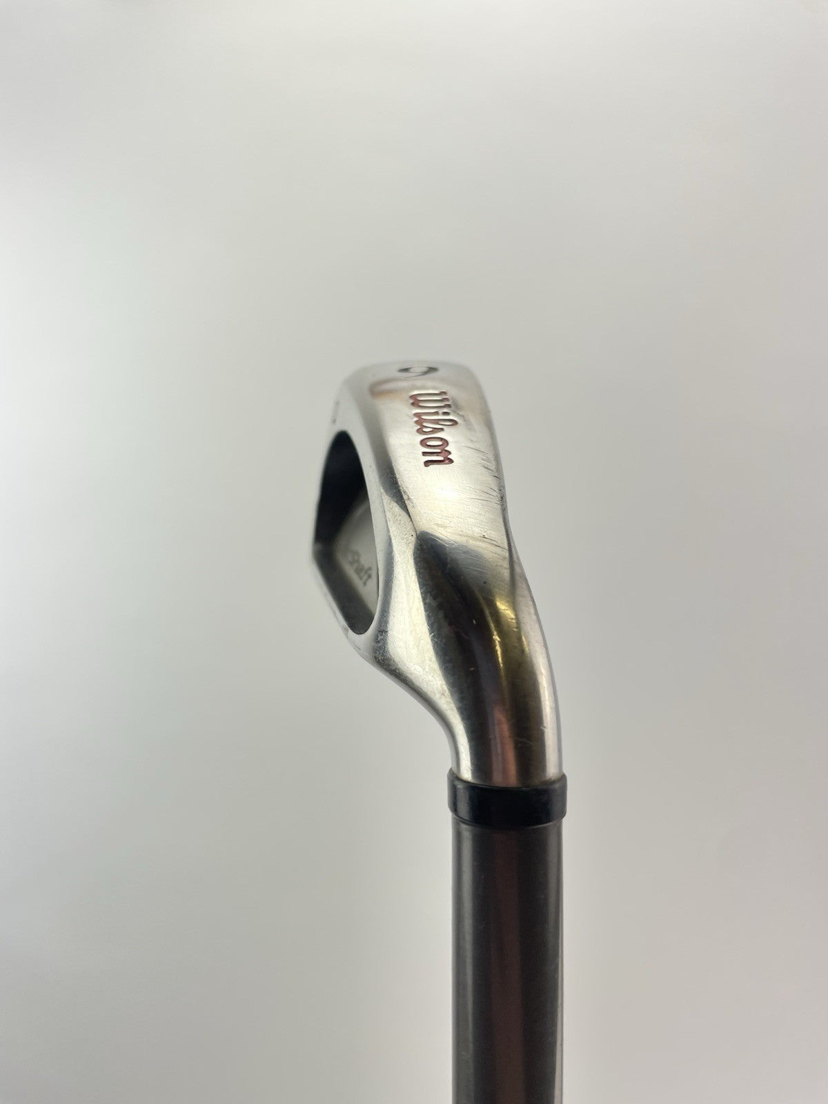 Wilson Fatshaft 6 Iron Regular Flex Graphite/Right Handed /New Grip /281363