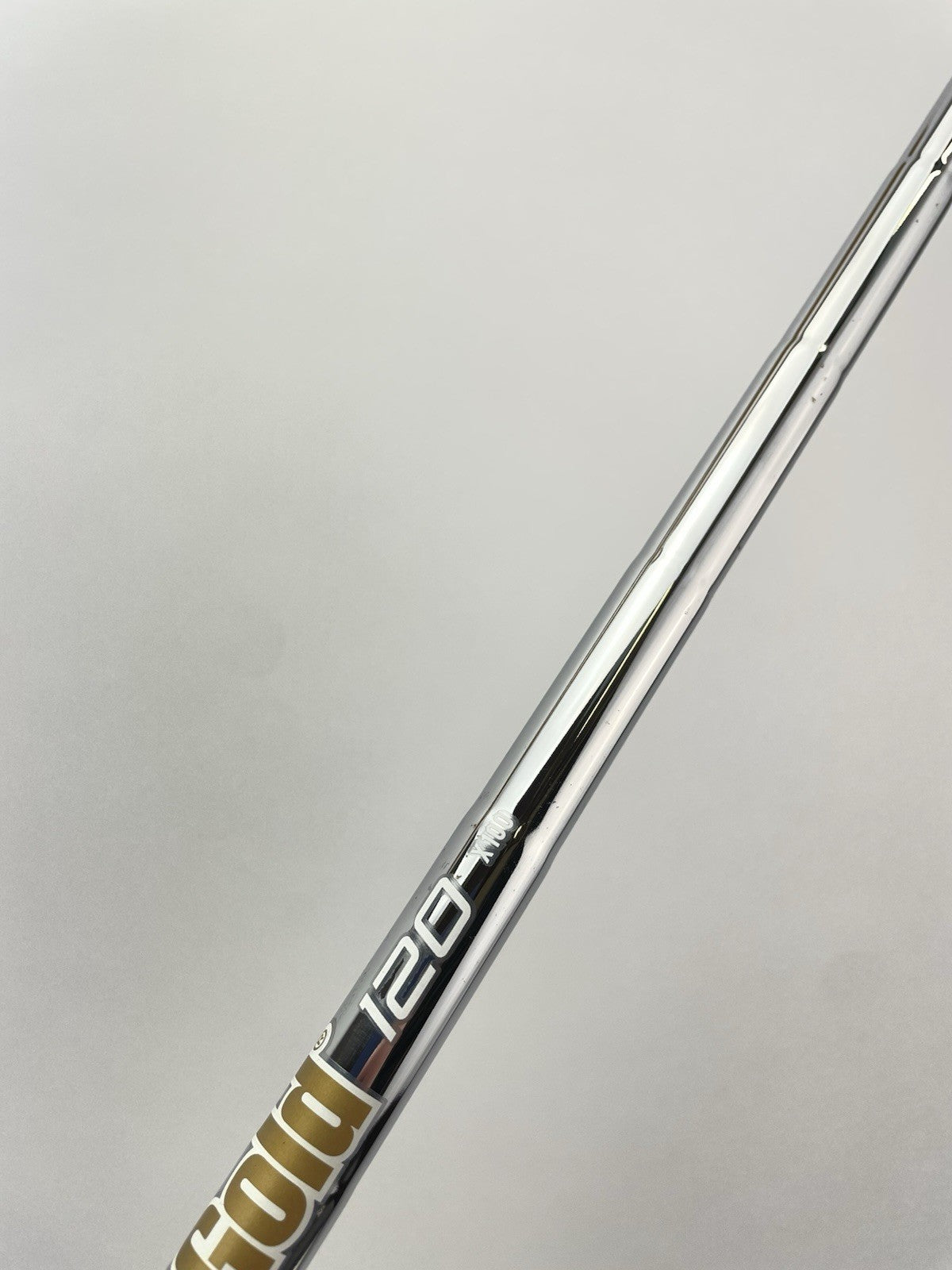 Dynamic Gold 120 Iron Shaft X100 X Flex Steel 35.5” /0.355 Tapered /299258
