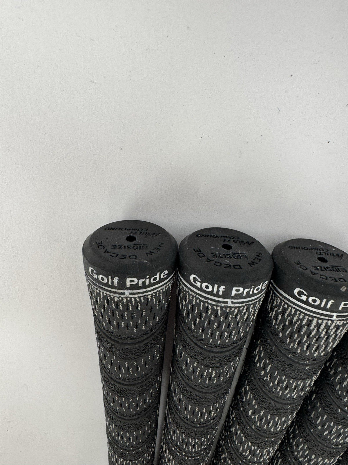 Golf Pride Multi Compound Grips (6) New Decade /Midsize /Pulled /355216