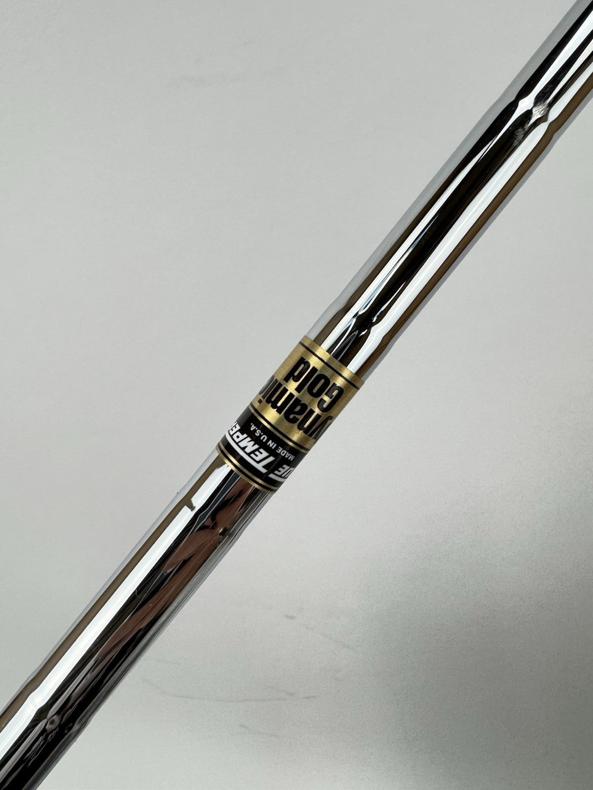 Dynamic Gold X100 Iron Shaft Extra Stiff Steel (X Flex) 35” /0.355 Tapered/348040