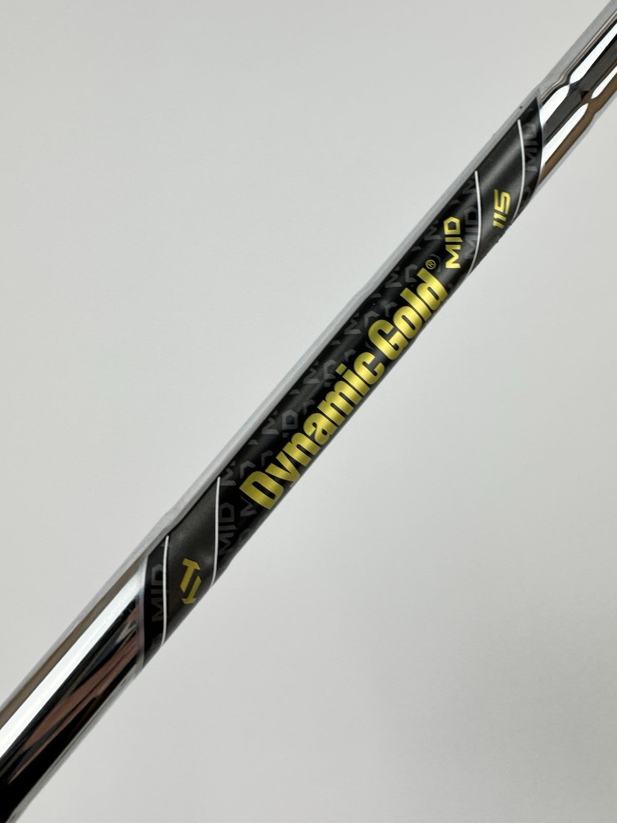 Dynamic Gold 115 Iron Shaft Mid S300 Stiff Flex Steel 35.75”/0.355 Tapered/328361
