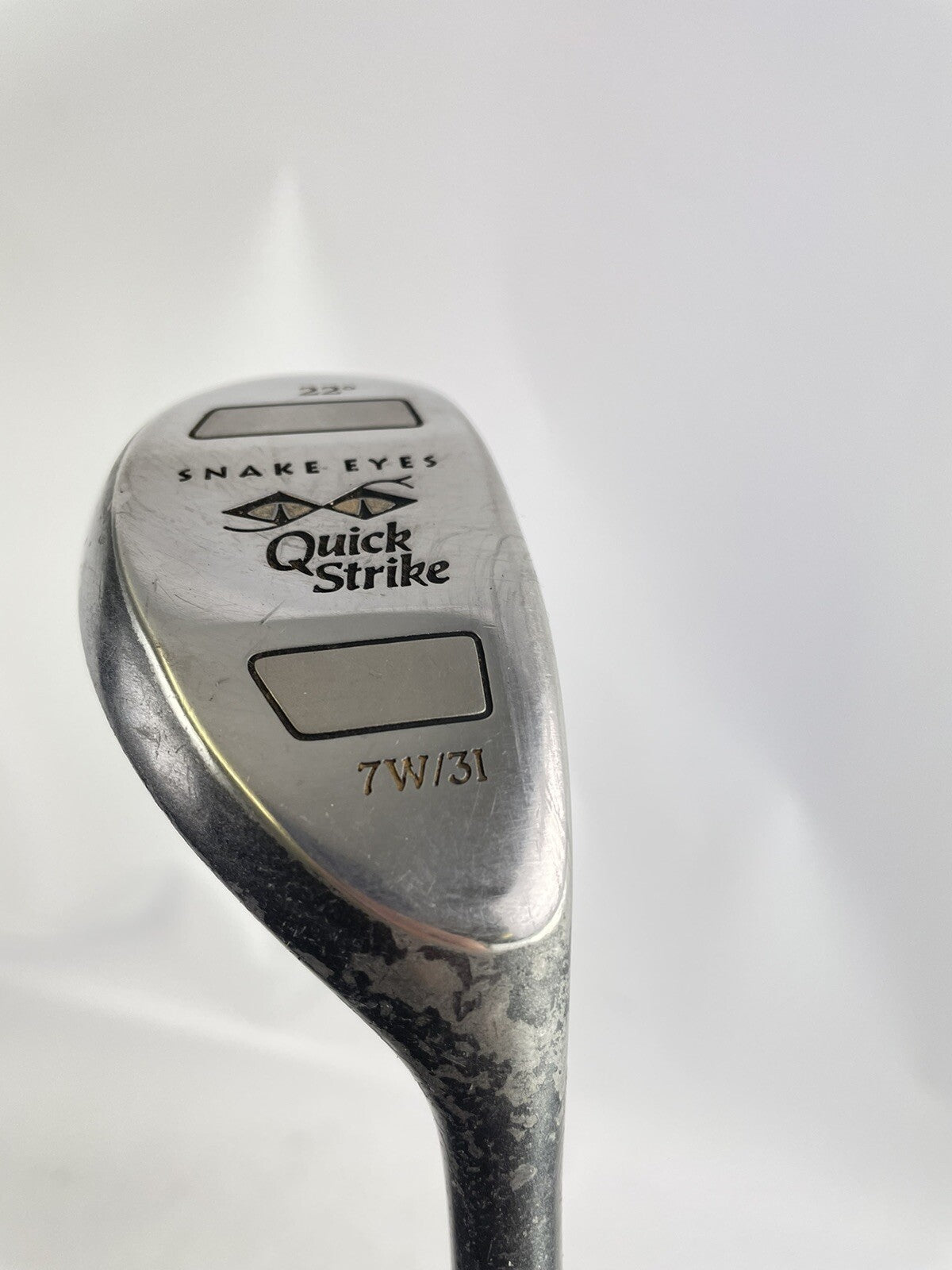 Snake Eyes 3 Hybrid 22* Quick Strike UST Stiff Graphite /Golf Pride /79911