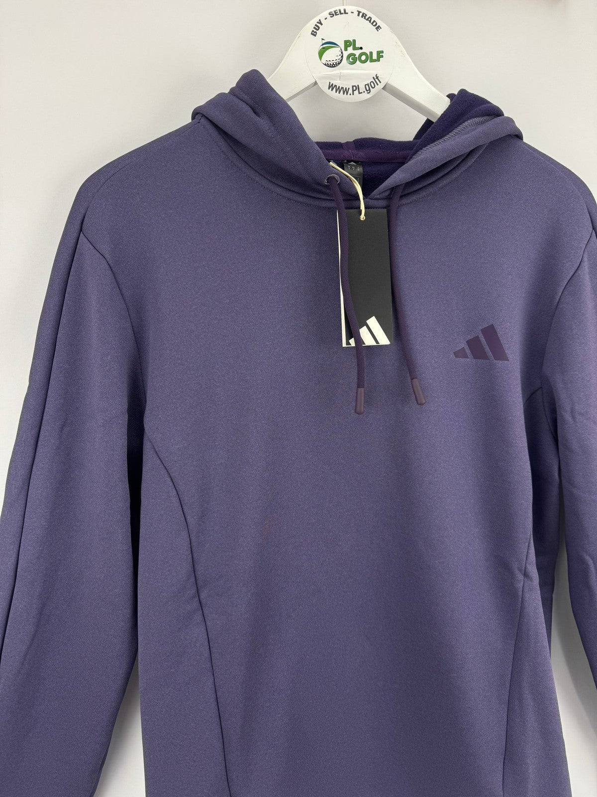 Adidas Hoodie Men's Purple Activewear Size XL Fleece Lined/327262