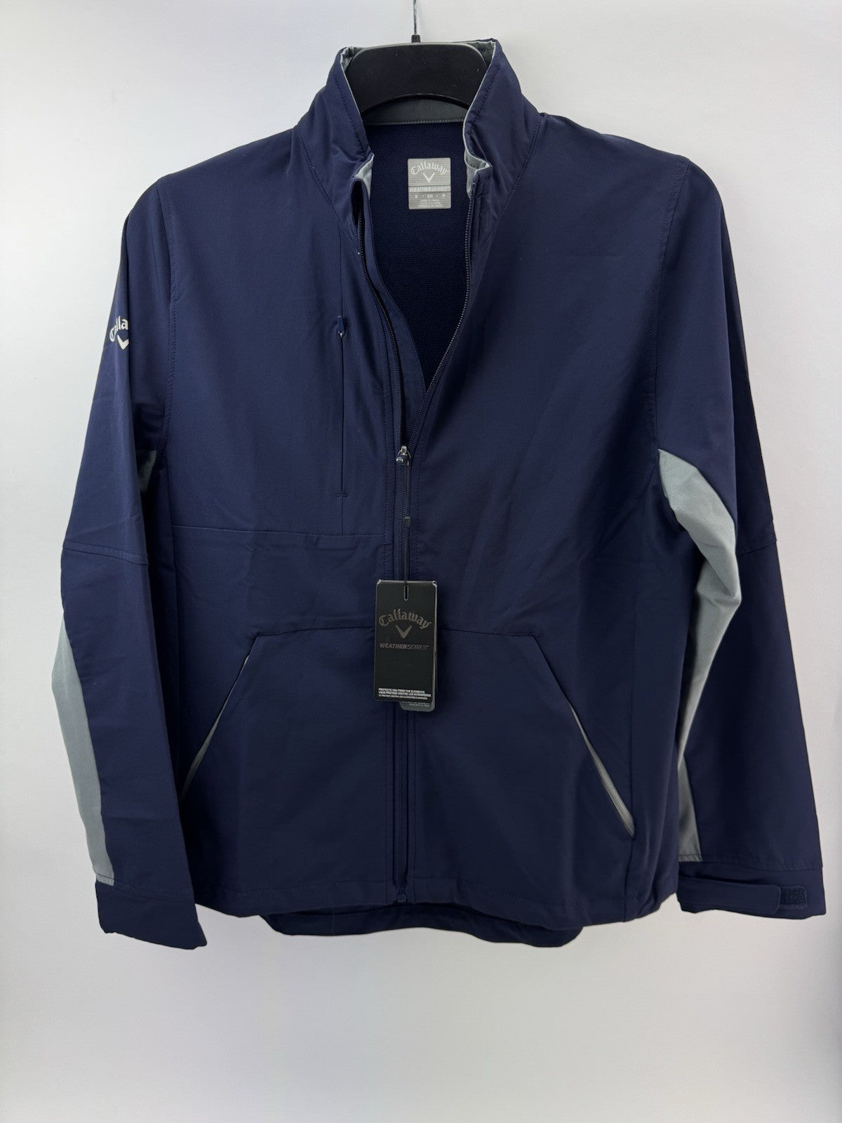 Callaway Golf Windproof Jacket Mens Full Zip Weather Series UK Small /New /244770