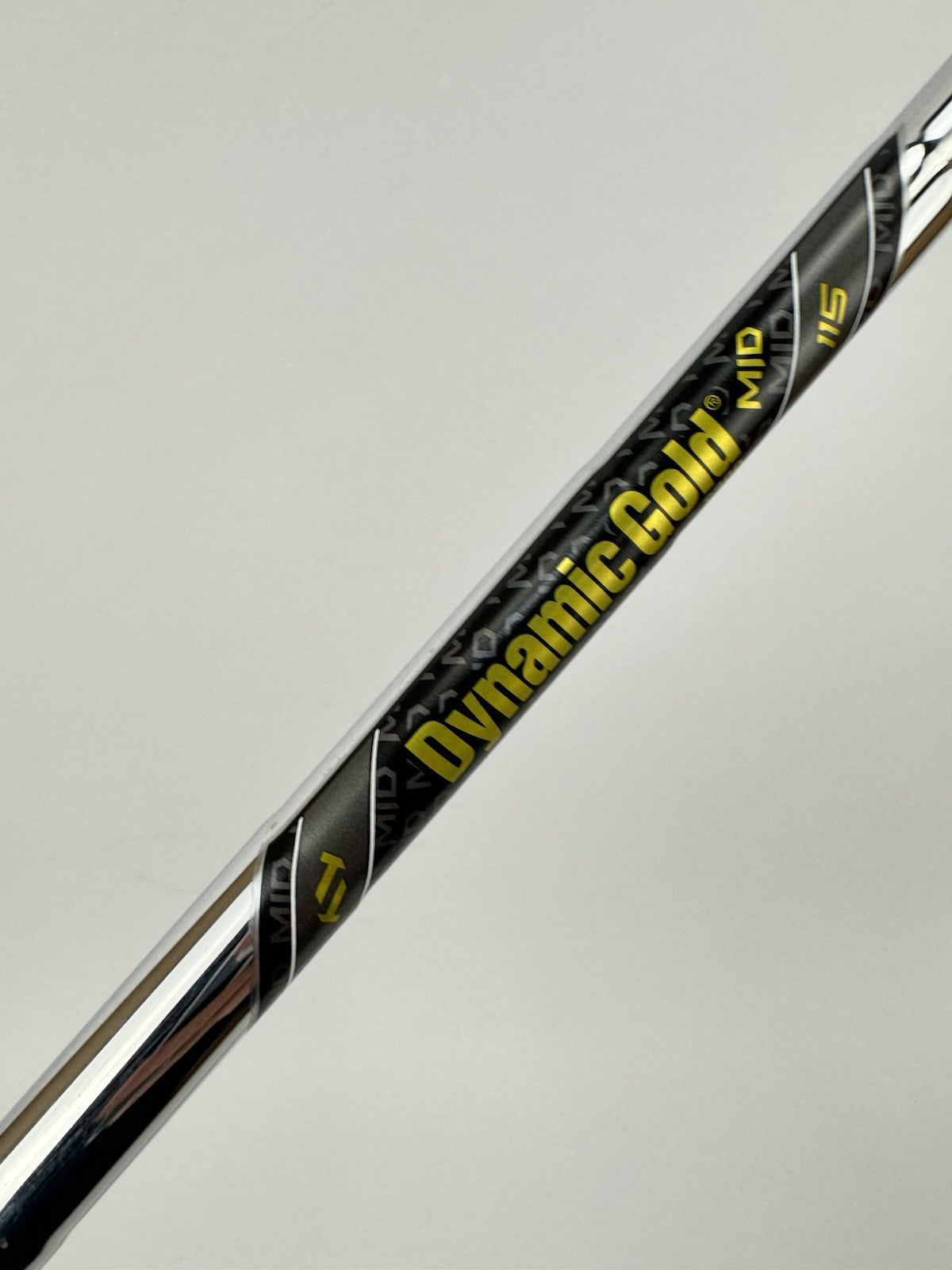 Dynamic Gold 115 Iron Shaft Mid S300 Stiff Flex Steel 36”/0.370 Parallel /346311