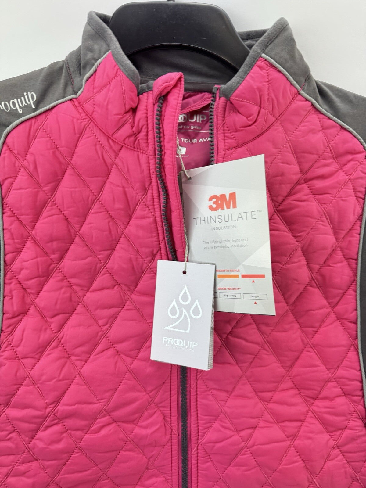 Proquip Womens Thermal Gilet Ava Full Zip /Size UK L (12) /New /223854