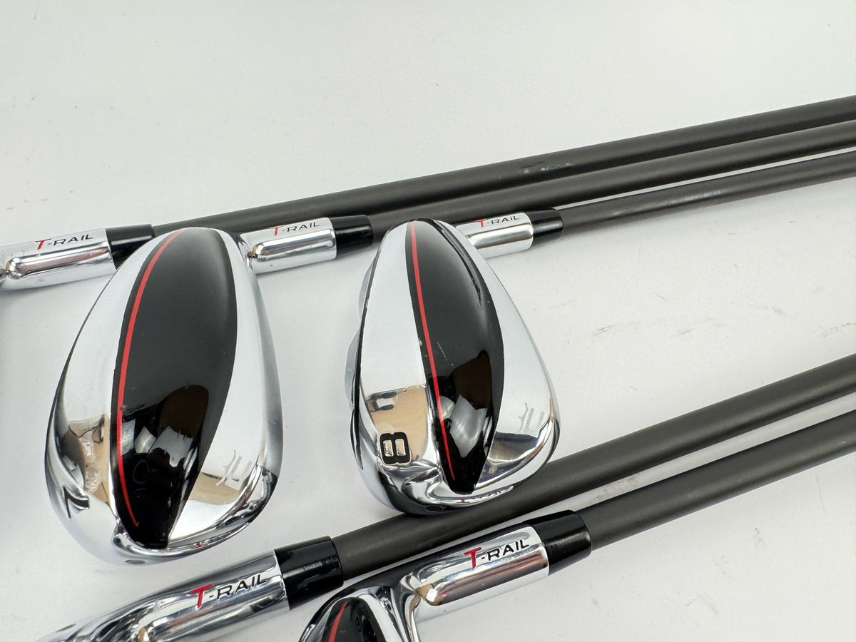 Cobra T-Rail Irons 6-PW Regular Flex Graphite Right Handed Excellent/373963