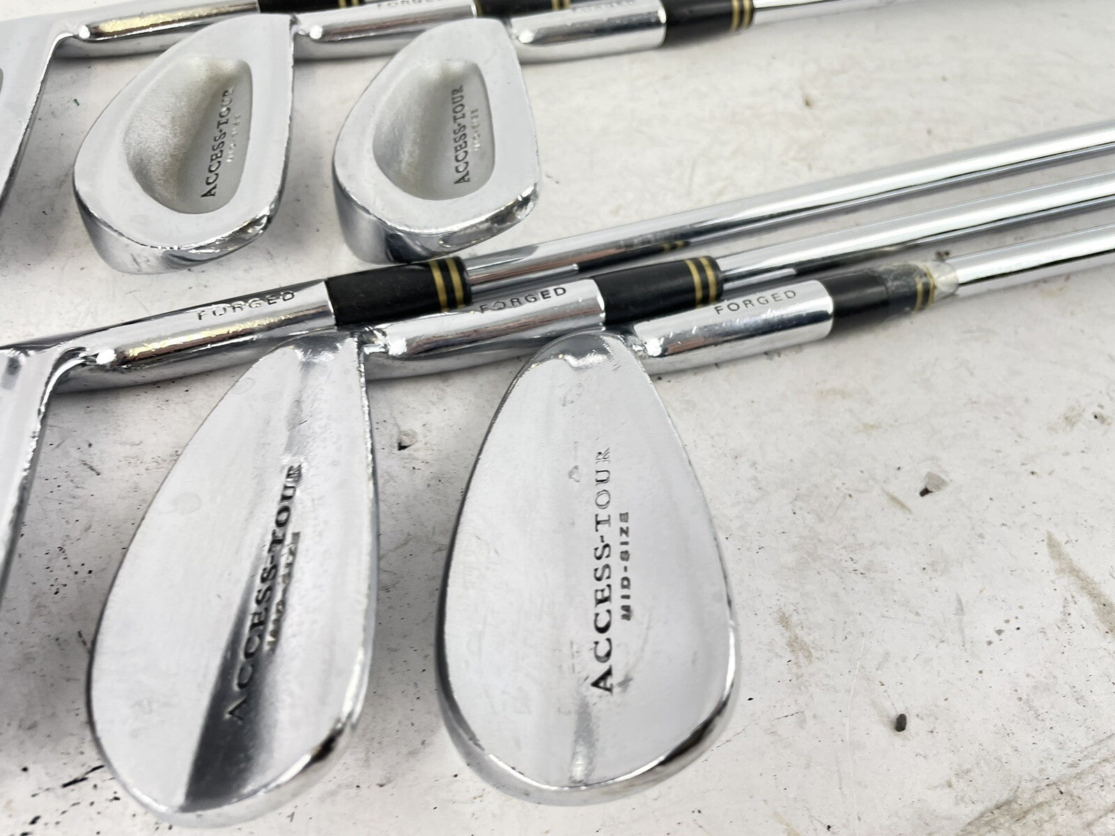 Ben Sayers Forged Irons Access-Tour 4-9 Irons R400 Regular Steel /New Grips/89223