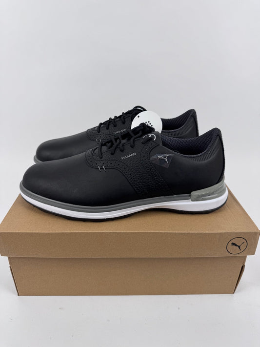 Puma Avant Golf Shoes Men's Size UK8 Waterproof Black Premium Lightweight/318450