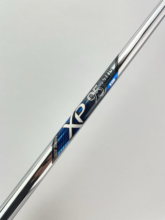 True Temper XP95 Iron Shaft R300 Regular Flex Steel 35” /0.370 Parallel /315350