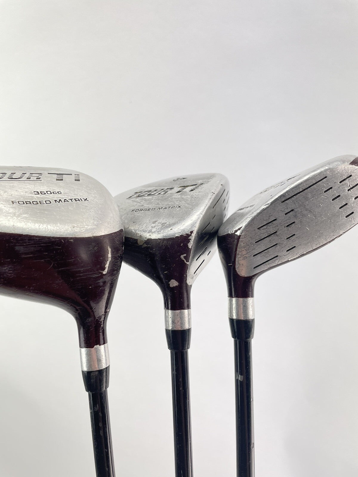 Dunlop Golf Fairway Wood Set 1,3&5 Woods Firm Graphite /Right /New Grips /207234