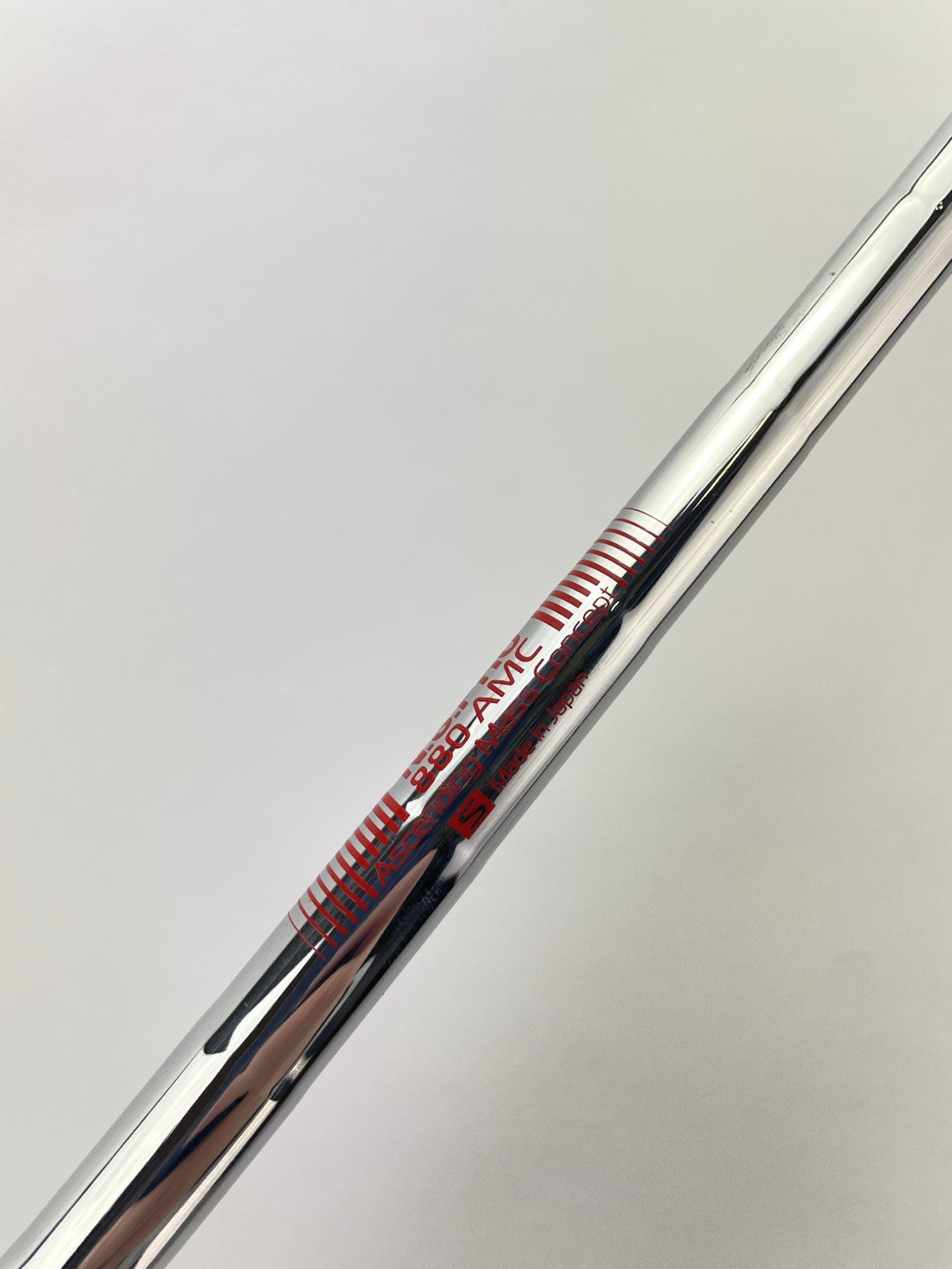 Nippon AMC 880 Iron Shaft Stiff Flex Steel 35.5 /0.355 Tapered /287125