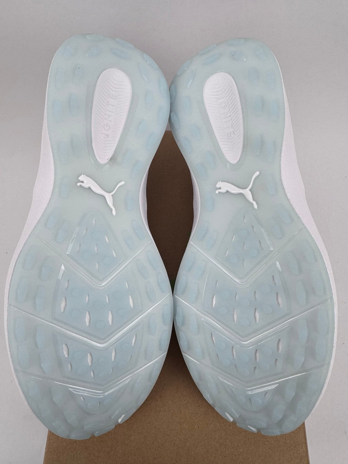Puma Ignite Malibu Women's Golf Shoes Size UK 6 White Silver/321067