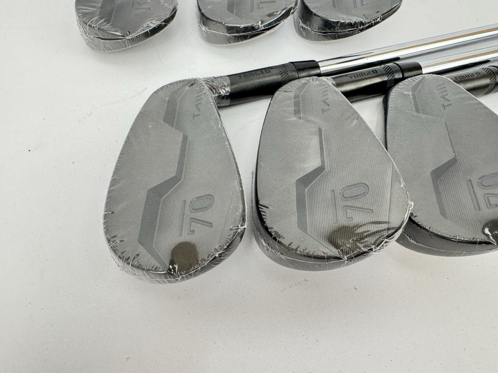 Sub 70 TAII Irons 5-PW Forged Blackout Mid 115 S300 Stiff Flex Steel /New /351592
