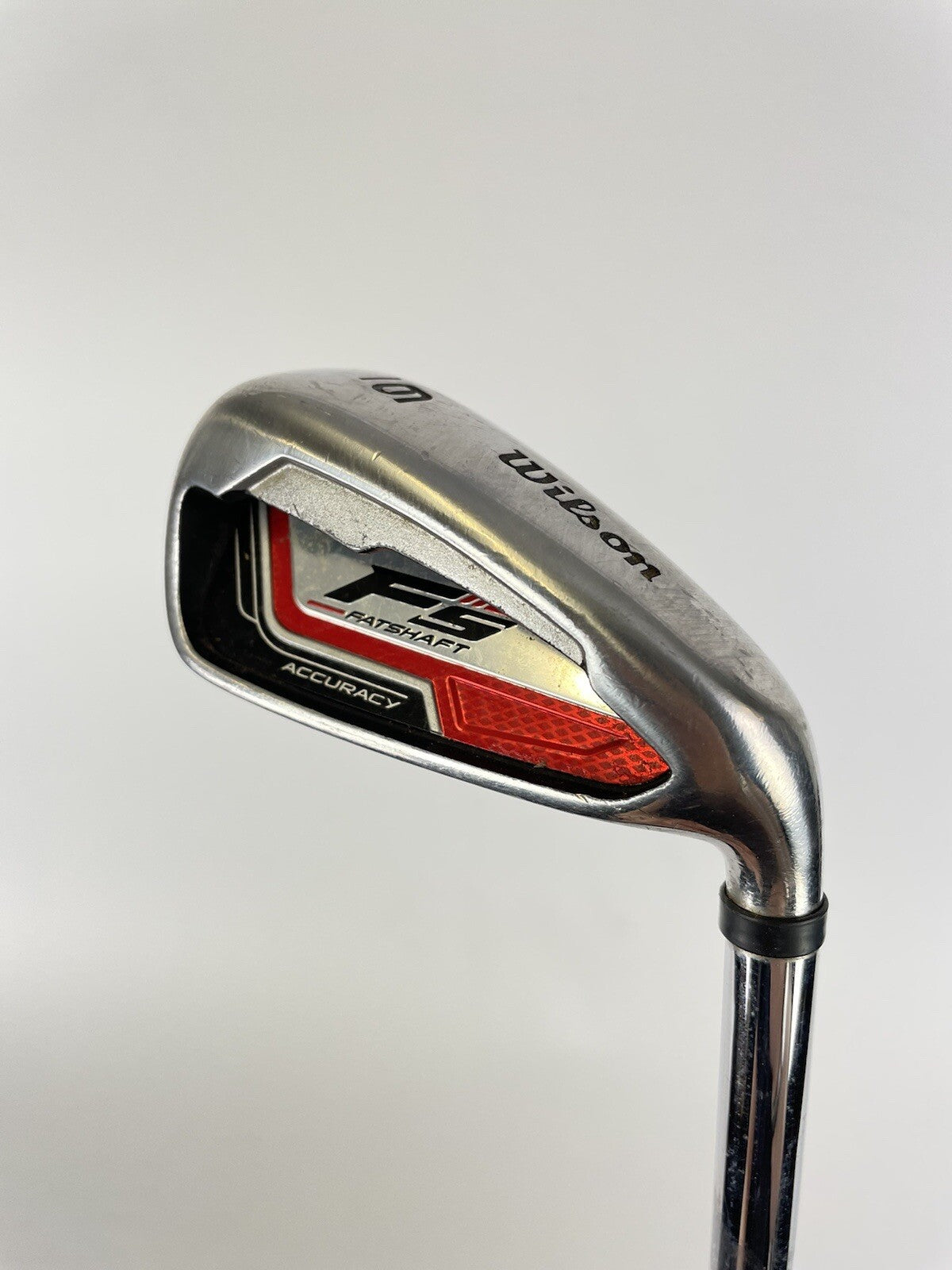 Wilson Fatshaft 6 Iron Mens FS Accuracy Uniflex Steel /Right /New Grip /05590