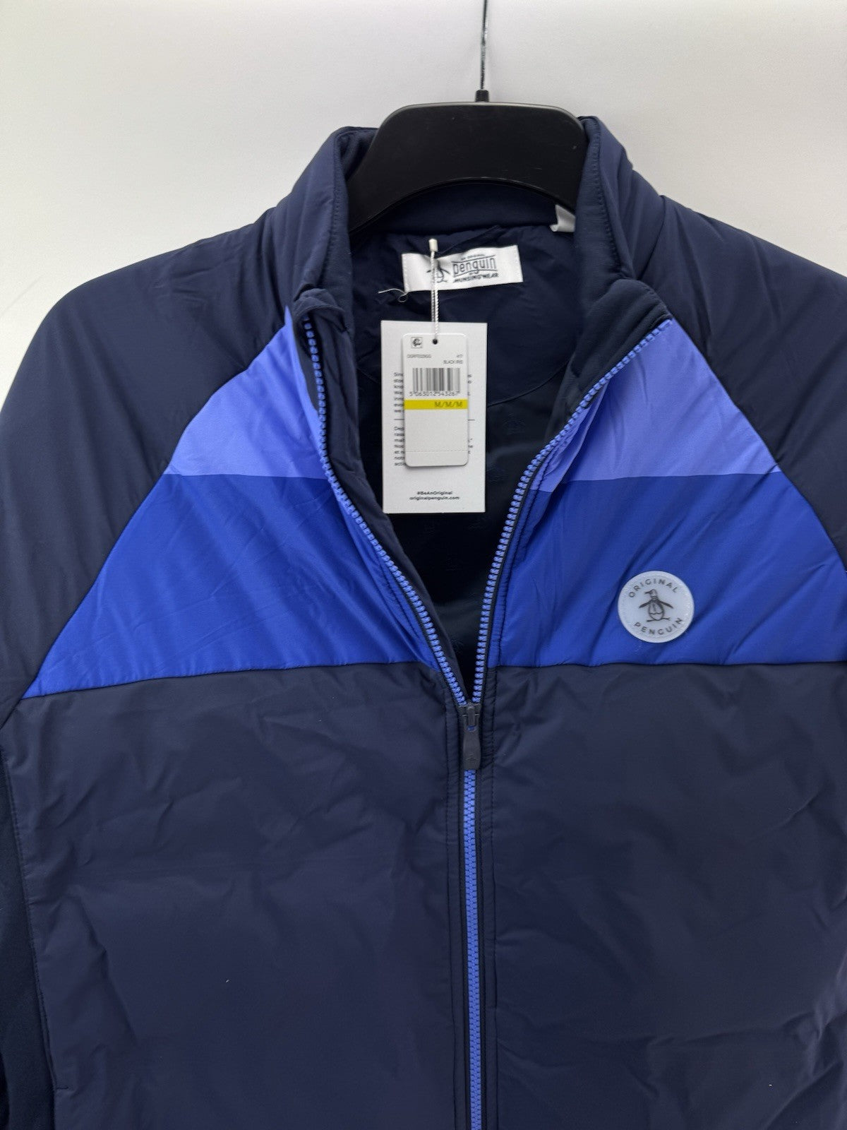 Penguin Golf Insulated Jacket Mixed Media Colour Blocked UK Medium /New /240283