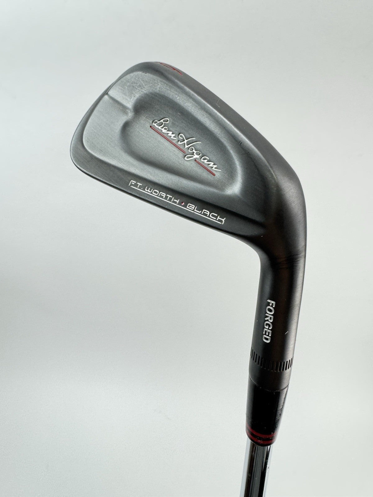 Ben Hogan FT Worth Black 6 Iron Forged KBS Tour 90 Stiff Steel /Right /243120