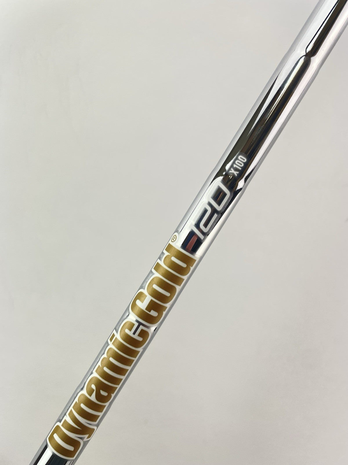 Dynamic Gold 120 Iron Shaft X100 Extra Stiff Flex Steel 35.25” /0.355 /242154