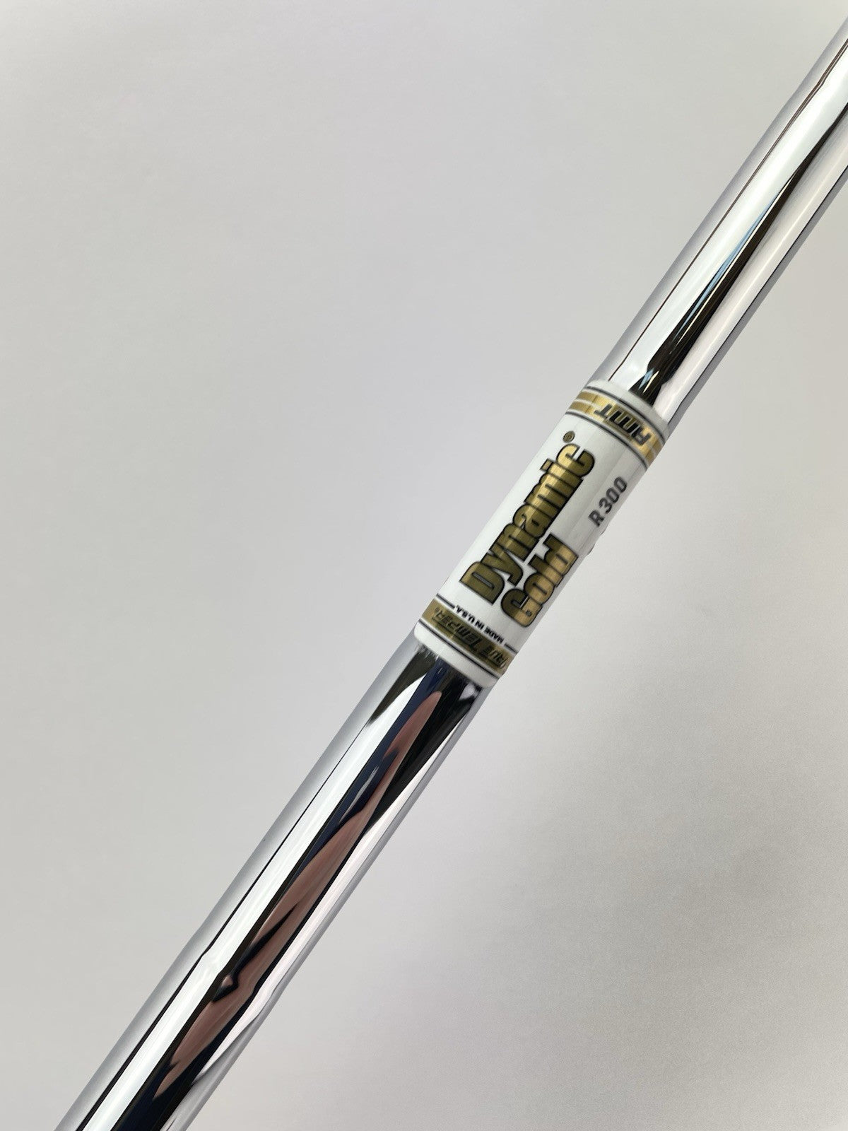 Dynamic Gold AMT Iron Shaft Regular Flex Steel 35.5” /0.355 Tapered /296122