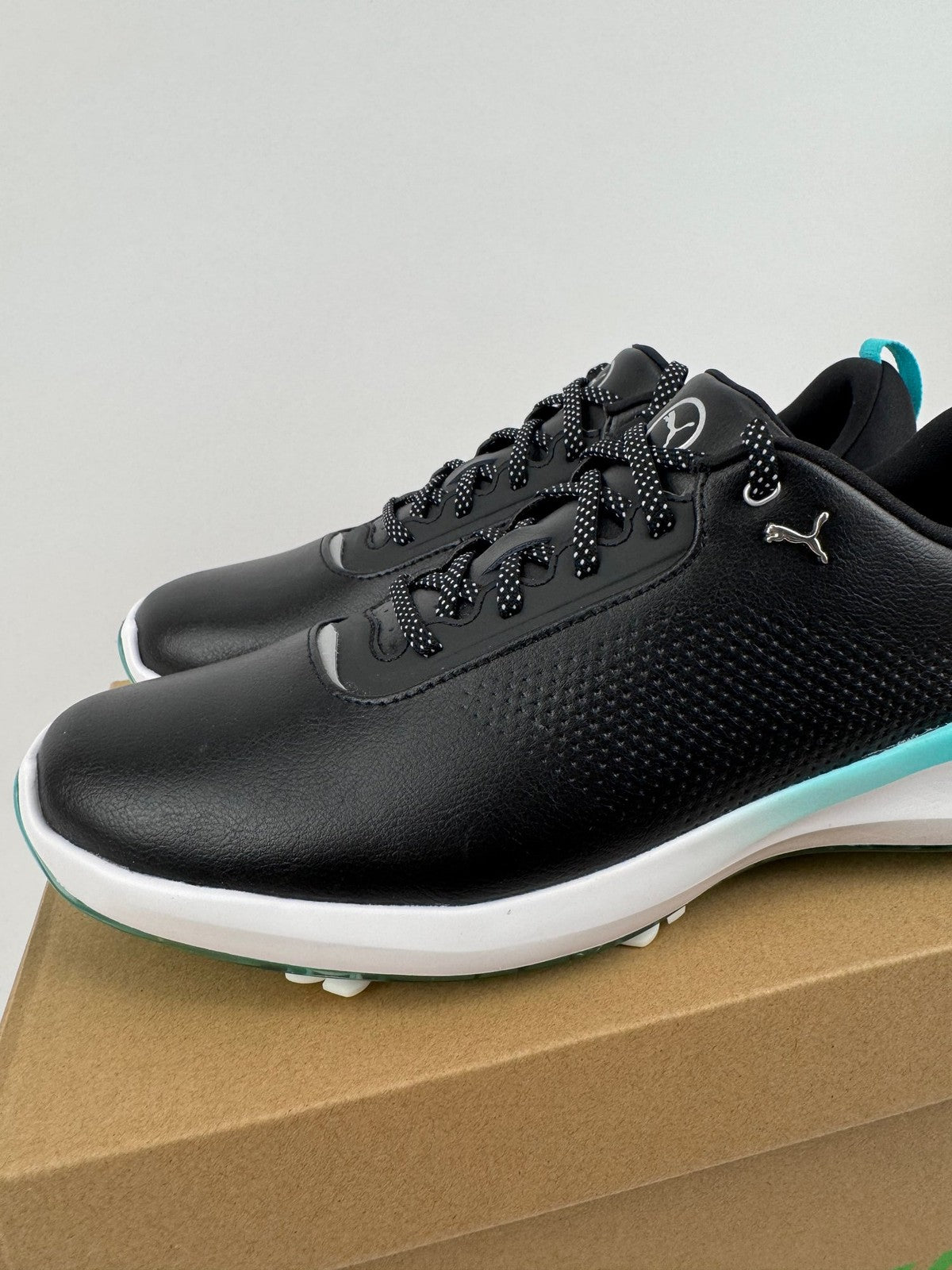 Women’s Puma Ignite Blaze 2 Golf Shoes Black Aquatic Size UK 6 Comfortable/323172
