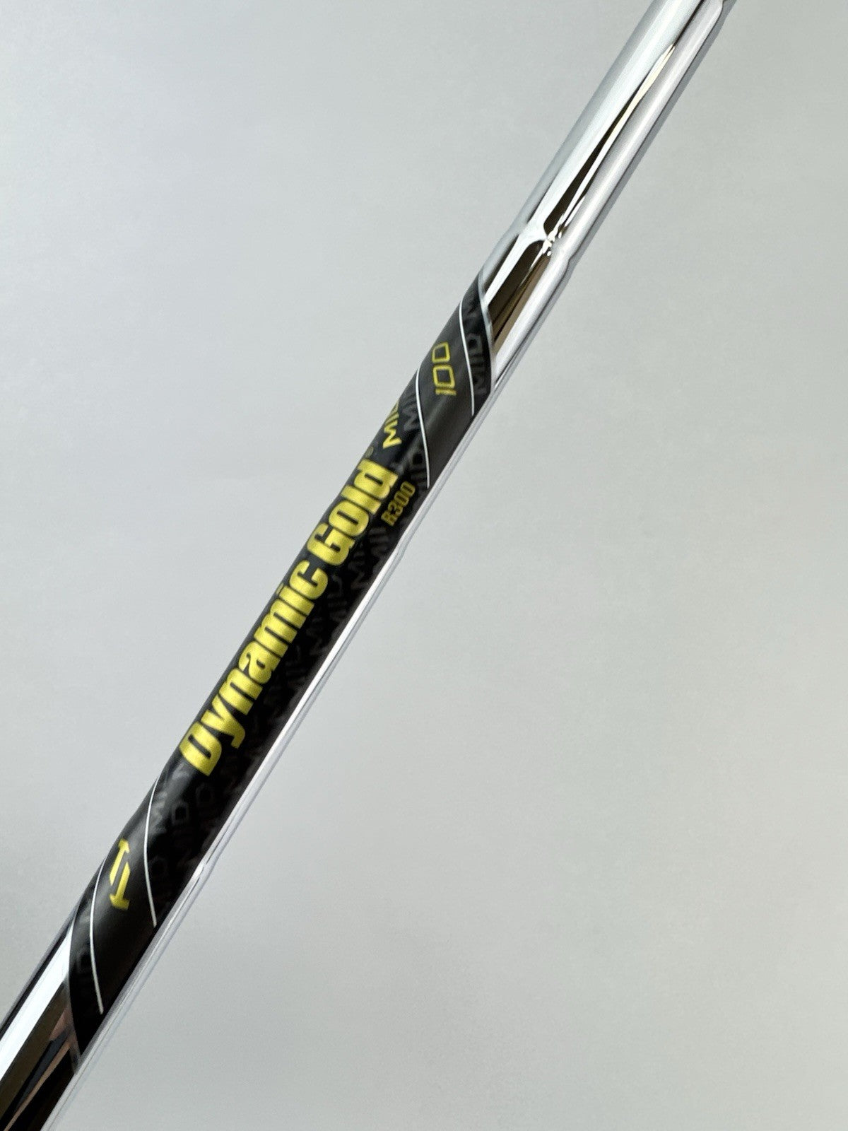 Dynamic Gold Mid 100 Iron Shaft R300 Regular Flex Steel 35.25 /0.355 /269714