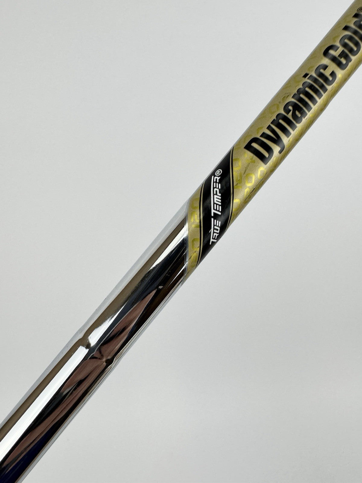 Dynamic Gold 120 Iron Shaft S400 Stiff Flex Steel 35.75” /0.355 Tapered /327581