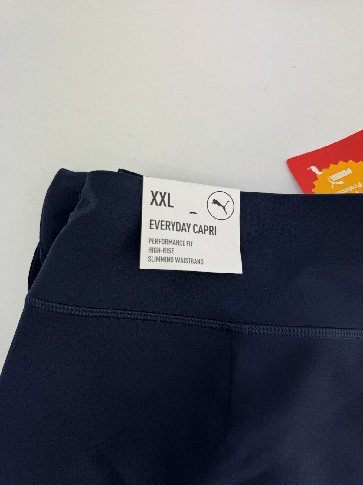 Womens Puma Golf Everyday Capri Trousers Navy Size UK XXL High-Rise /300888