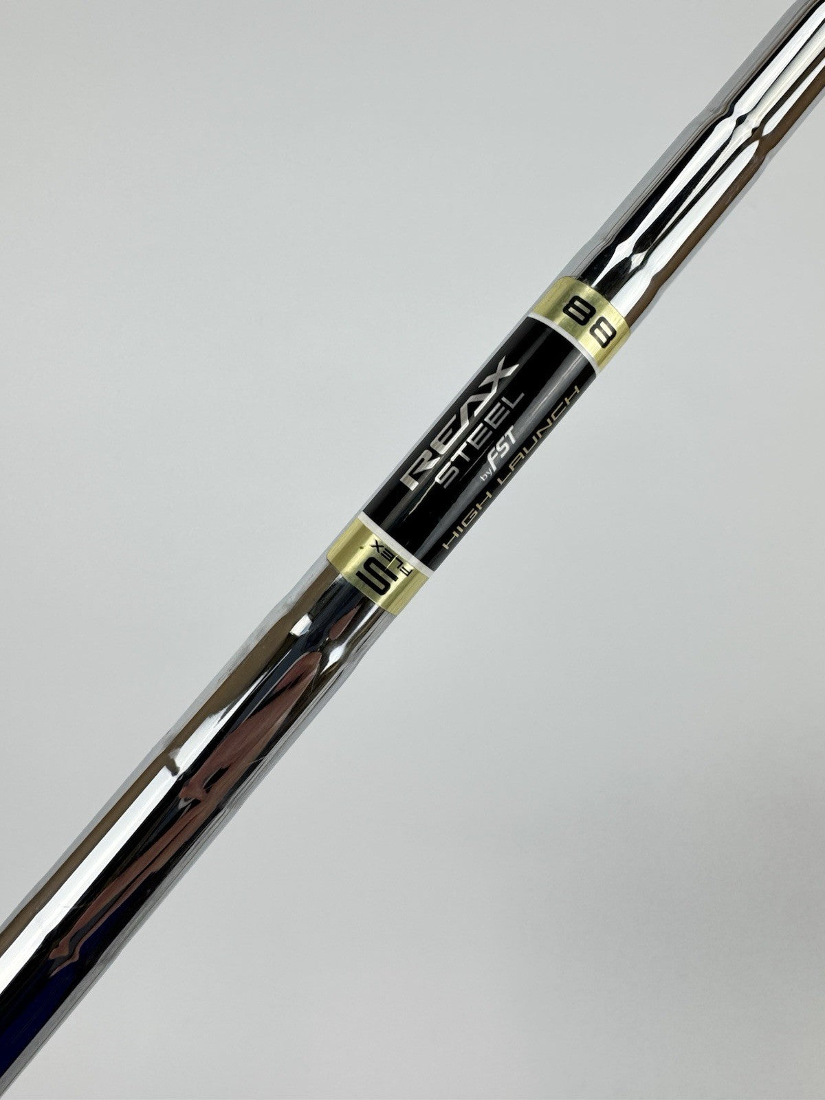 True Temper Reax 88 Iron Shaft Stiff Flex Steel 35.5” /0.370 Parallel /319532