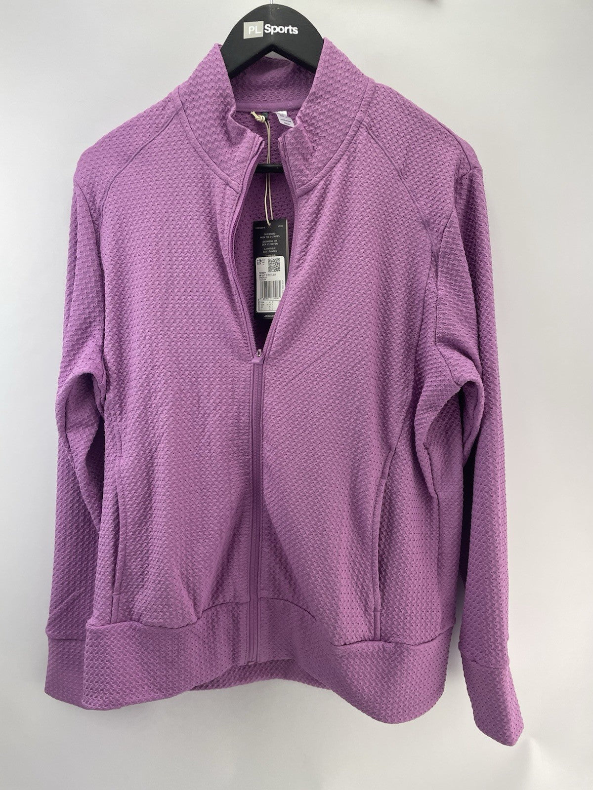 Adidas Golf Women’s Jacket Midlayer Full Zip UK XL /Purple /New /297980