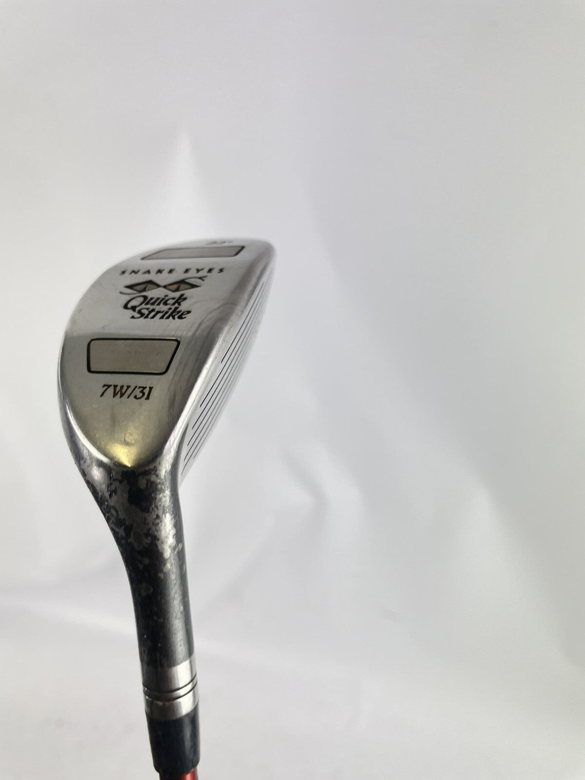 Snake Eyes 3 Hybrid 22* Quick Strike UST Stiff Graphite /Golf Pride /79915