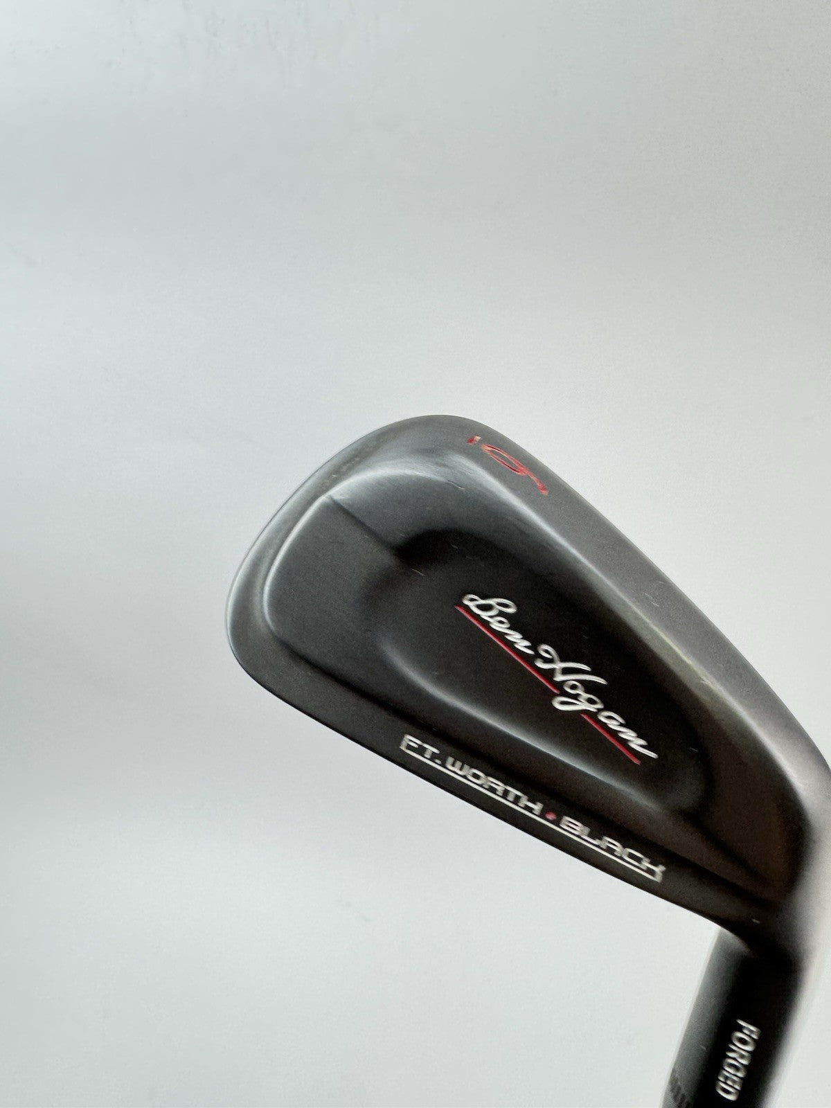 Ben Hogan FT Worth Black 6 Iron Forged KBS Tour 90 Stiff Steel /Right /243122