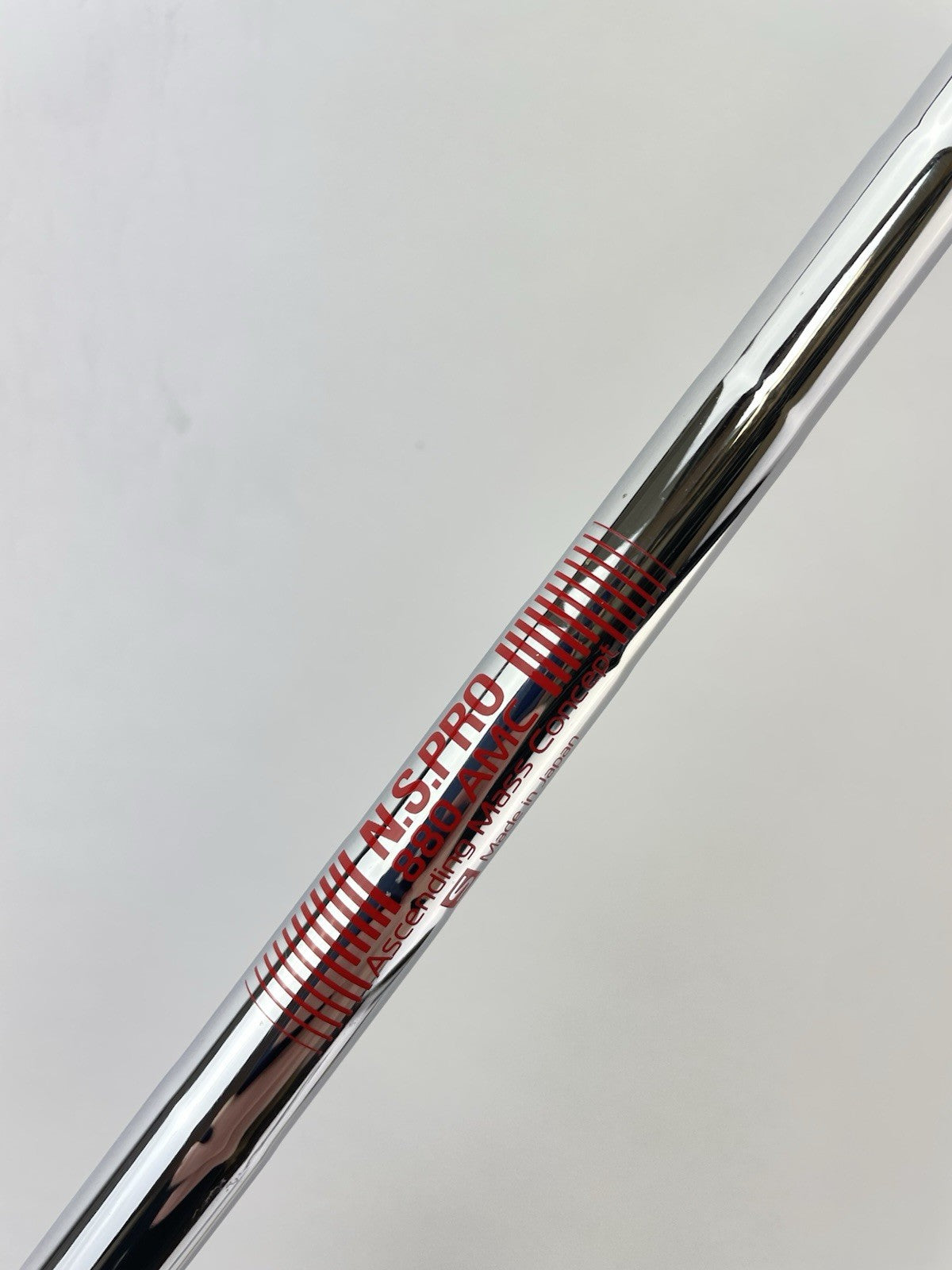 Nippon AMC 880 Iron Shaft Stiff Flex Steel 35.5 /0.355 Tapered /265634