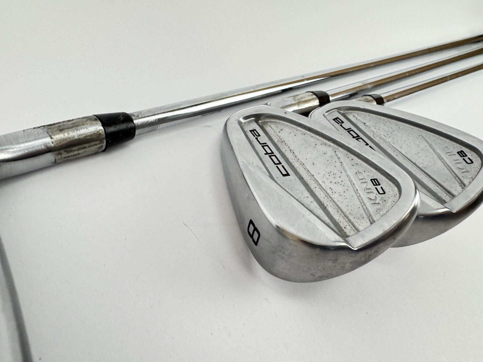 Cobra King CB Irons 6, 8 + PW Project X Rifle 6.0 Steel /Right/New Shafts /326534