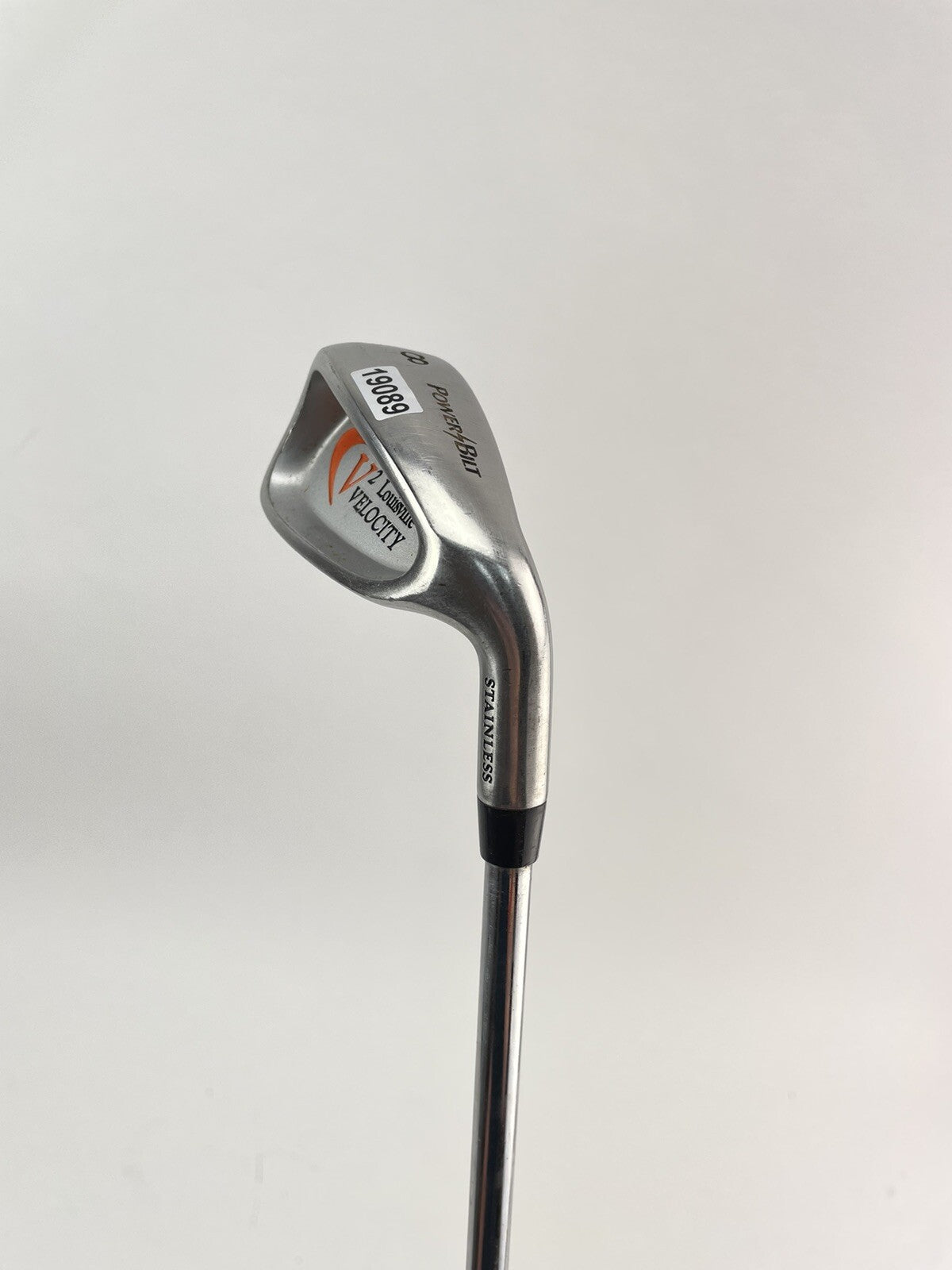 PowerBilt Golf 8 Iron Velocity Regular Flex Steel /Right Handed /New Grip /1908920
