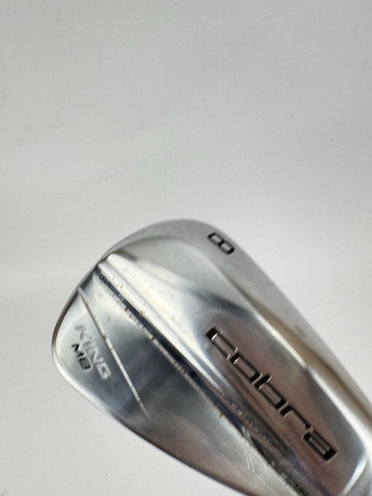 Cobra King MB 8 Iron Forged KBS Max 80 Stiff Flex Steel /Right /New Grip /352352