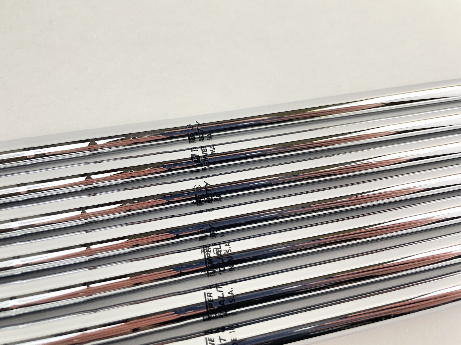 True Temper Iron Shaft Set (7) Junior /Ladies Flex Steel 0.370 Parallel 37" /New4