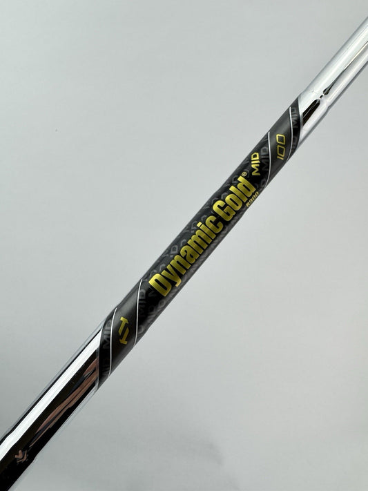 Dynamic Gold Mid 100 Iron Shaft R300 Regular Flex Steel 36” /0.355 /292960