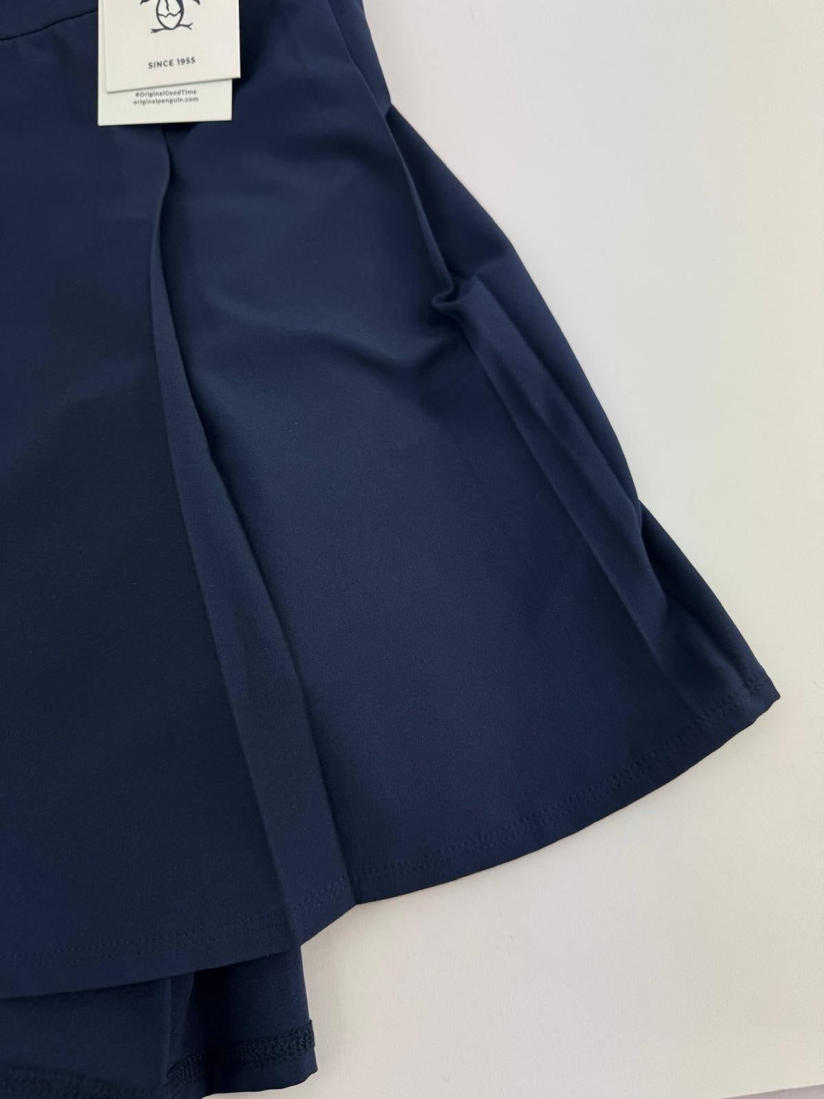 Women’s Original Penguin Pleated Golf Skort Navy Blue Size XL Brand New/ 306414
