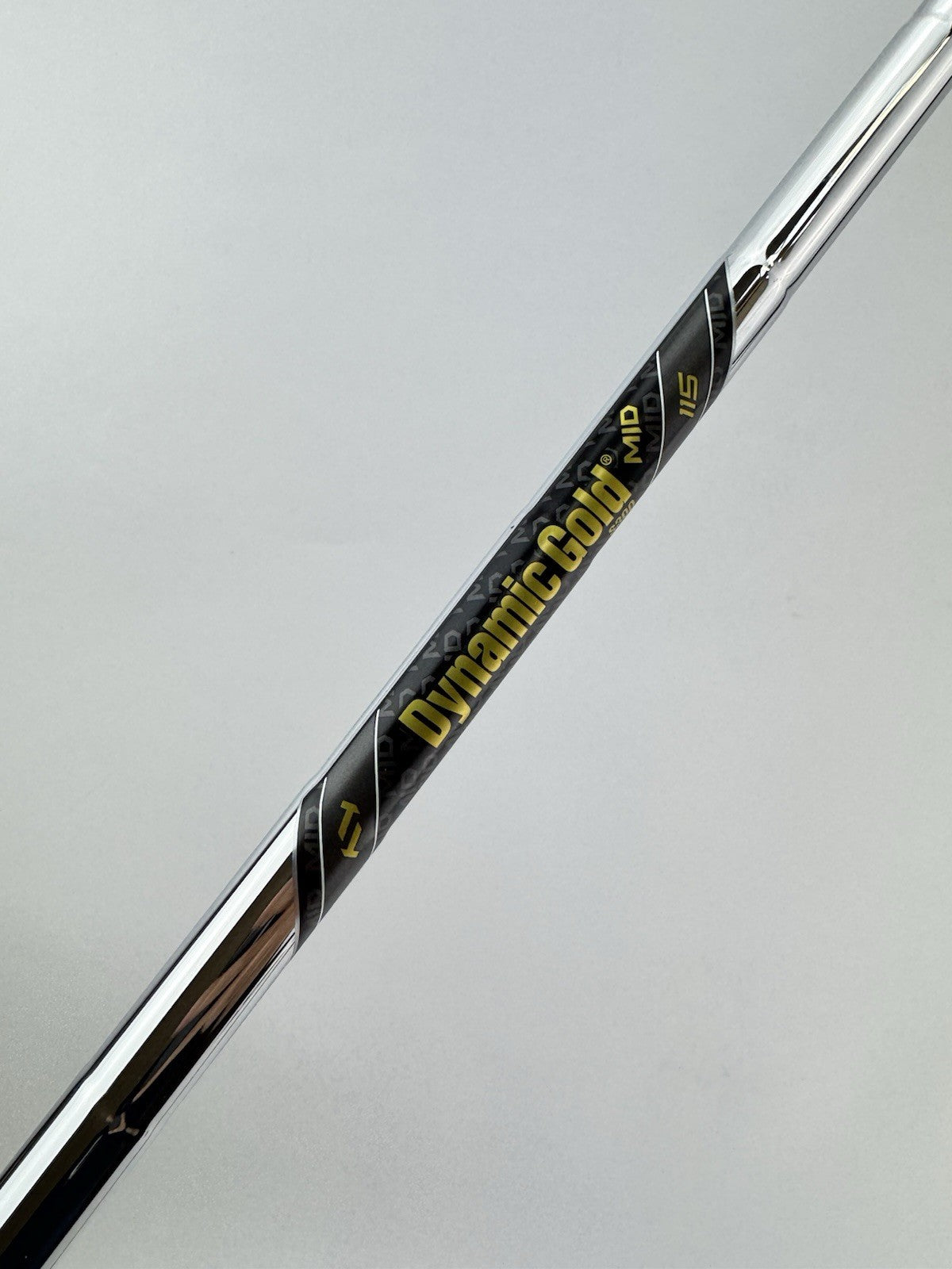 Dynamic Gold 115 Iron Shaft Mid S300 Stiff Flex Steel 35.75”/0.355 Tapered/270191