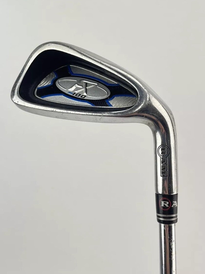 Ram Golf 8 Iron FX100 Regular Flex Steel /Right Handed /New Grip /189480